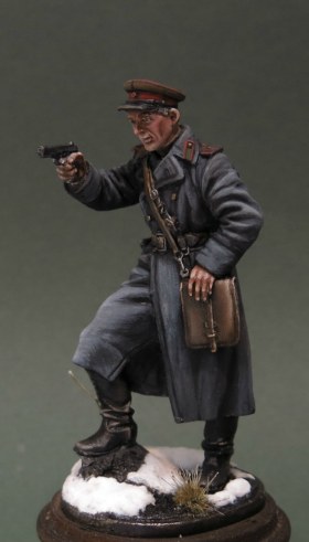 Офицер контрразведки Ленинградского фронта, февраль 1944 г.