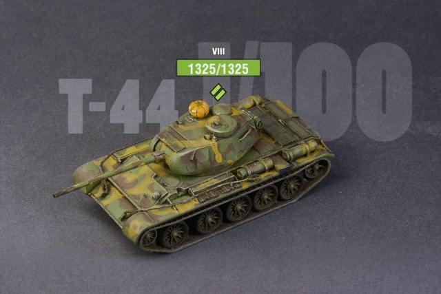 Т-44 Cредний танк 8-ого уровня. Сток ; )