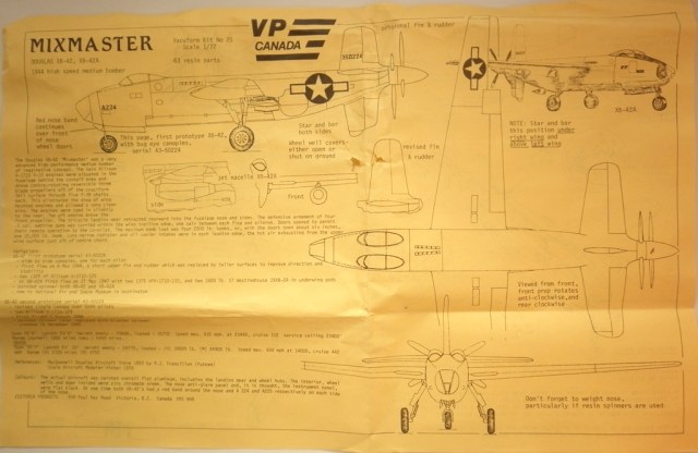 Douglas XB42,XB 42A Mixmaster