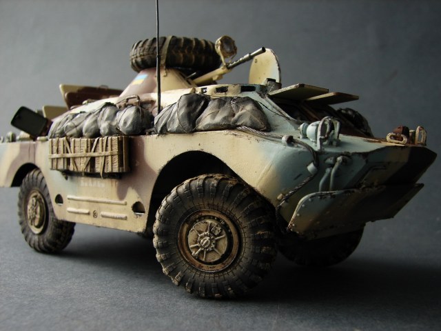 БРДМ-2 Украинский миротворческий контингент Ирак 2005