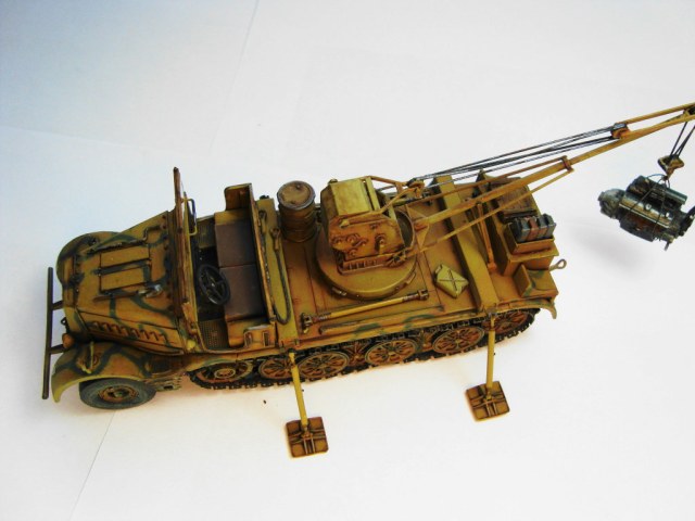 Drehkrankraftwagen Sd.Kfz.9/1 late version