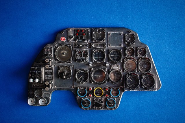 Messerschmitt Bf 110 Instrument Panel 1:4