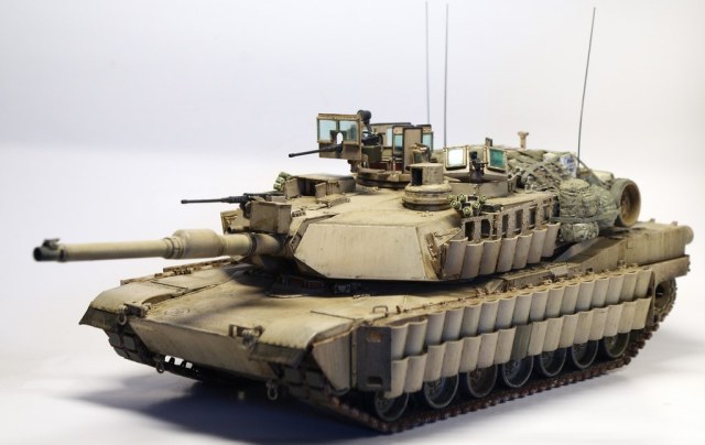 U.S. Main Battle Tank M1A2 SEP Abrams TUSK II MENG