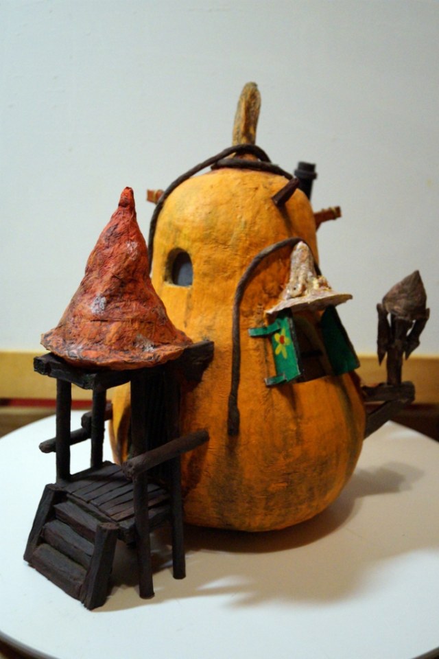 Тыква-дом №1