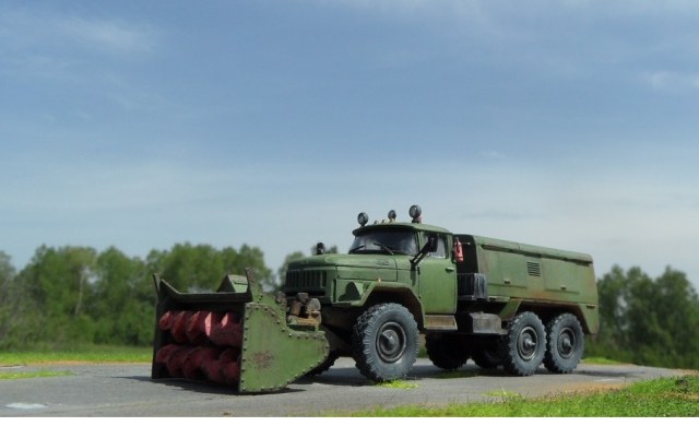 Шнекороторный снегоочиститель ДЭ-210 (131)