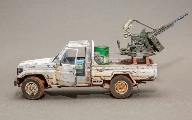 Пикап с ЗПУ-2