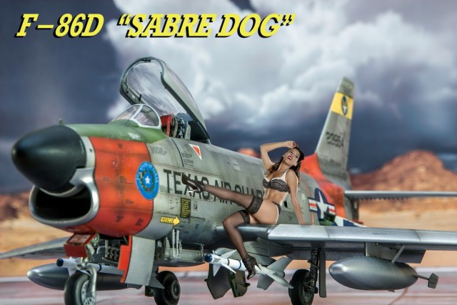 F-86D "SABRE DOG" в 32м