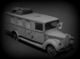 Sanitatskraftwagen auf Fahrgestell des Ford G917 (Kfz.31)