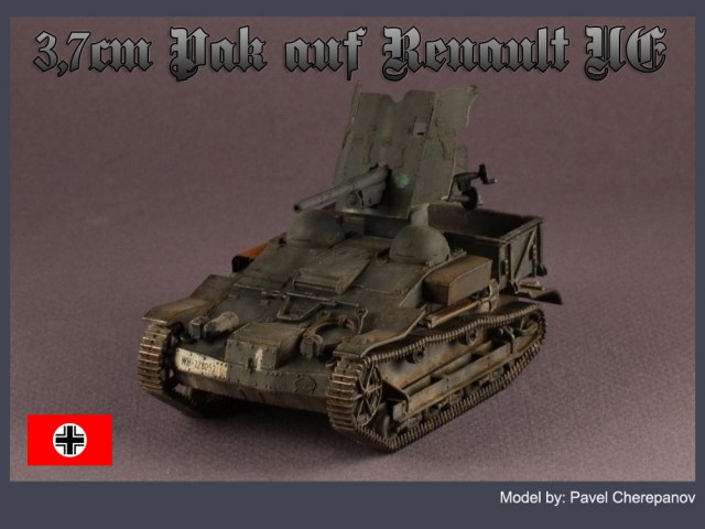 3,7cm Pak auf Renault UE