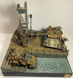 "Бой на реке Шпрее, Берлин 1945 г."