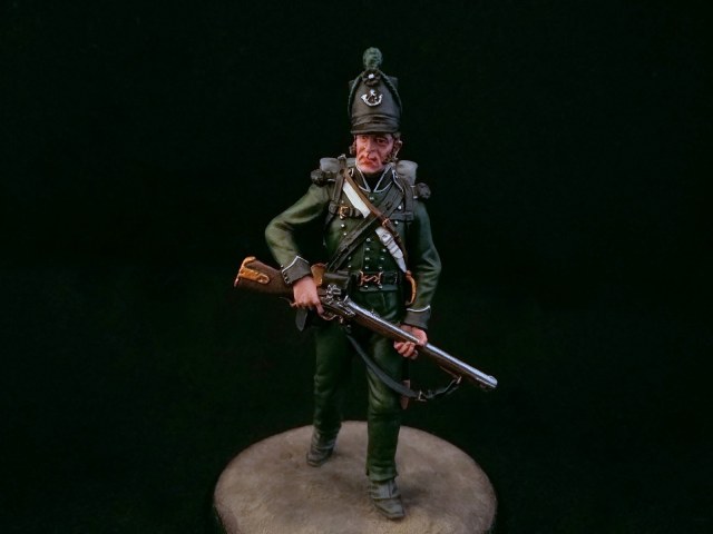 Рядовой 95-го (Rifles) пехотного полка. Великобритания, 1810-15 года