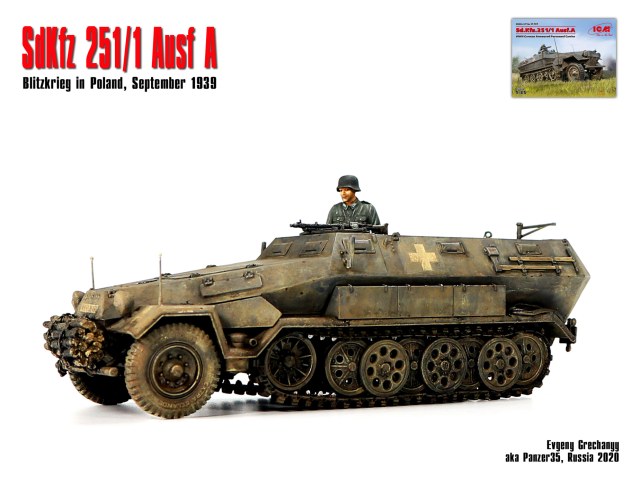 SdKfz 251/1 Ausf. A, Польша, сентябрь 1939  г.