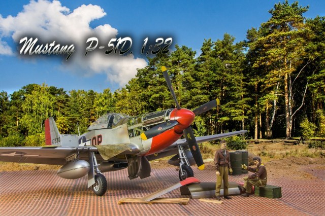 Мустанг Р-51D-25 в 32м