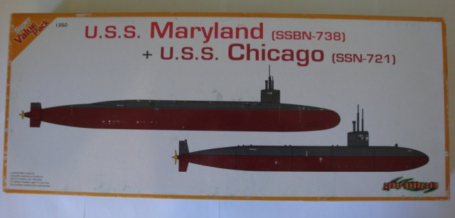 Cyber-Hobby U.S.S Maryland & U.S.S Chicago