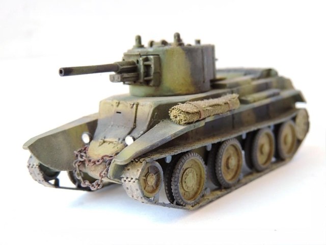 БТ-7А с пушкой Ф-32 1/72