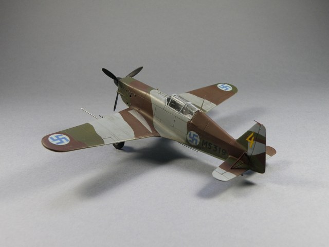 Morane-Saulnier MS.406 С1 ВВС Финляндии