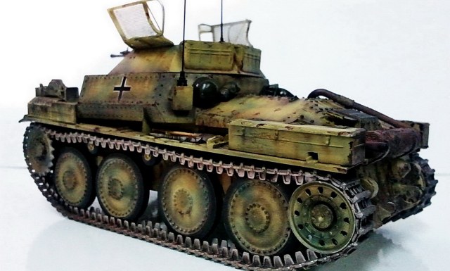 Sd.Kfz.140/1 ( Aufklarer auf Pz.Kpfw.38(t) ) "Разведчик"