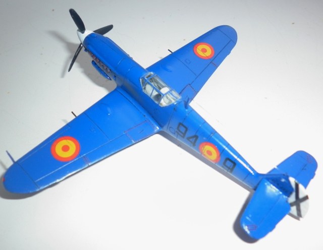 HA -1109-K1L (BF 109G-2 с двигателем Hispano Suiza HS-12Z-17 ENMASA) 1950 г