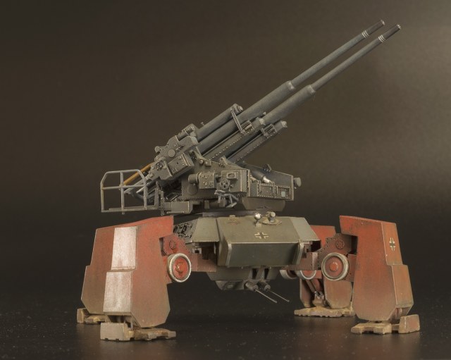 German E-75 128 MM FLAK 40 ZWILLING