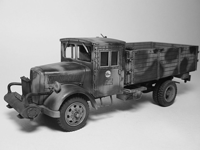 Opel Blitz с газогенераторным оборудованием