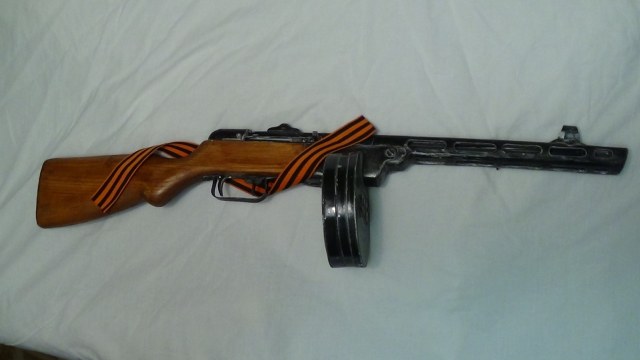 пистолет-пулемет ППШ-41