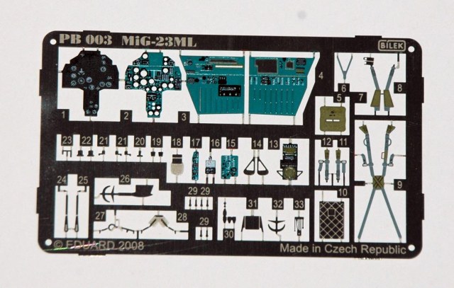 Травление на Миг-23мл