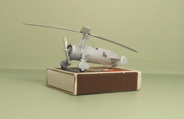 В.А.Кузнецов и М.Л.Миль ЦАГИ А-12 (1/144, самодел)