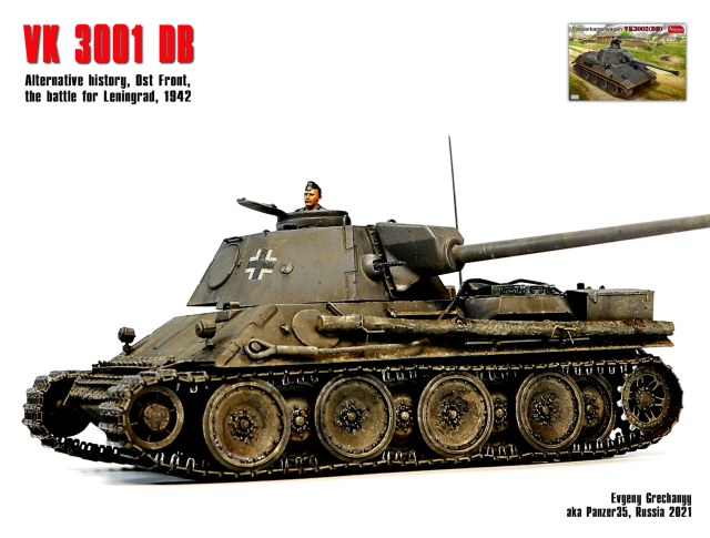 VK 3001(DB), Ленинградский фронт, 1942 г.