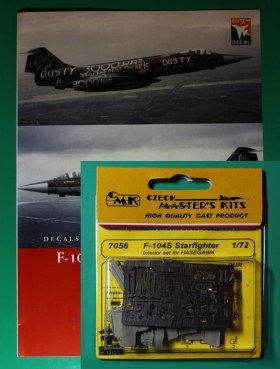 Декали и смола на F-104G\S