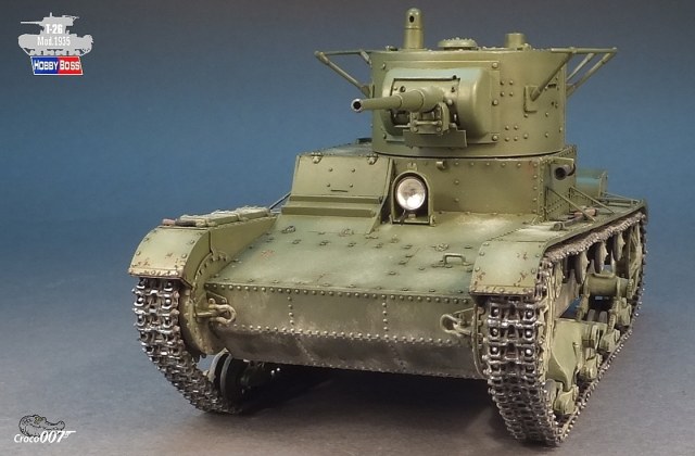 Soviet T-26 Light Infantry Tank Mod.1935.