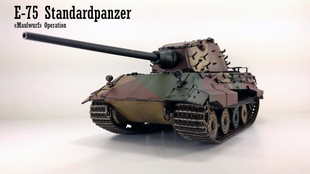 E-75 Standardpanzer, Operation "Maulwurf"