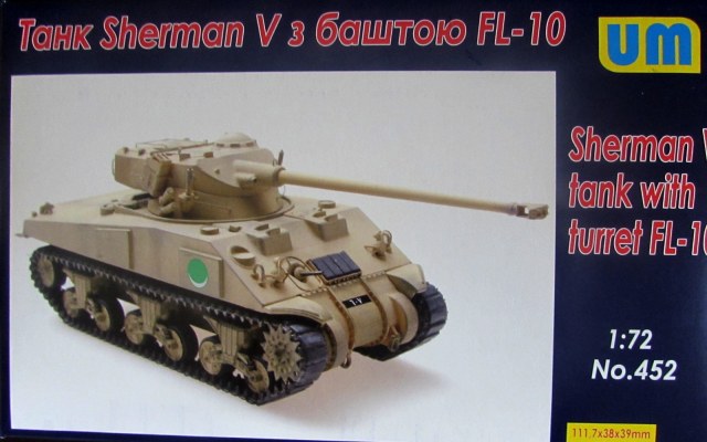 Sherman V tank with FL-10 turret