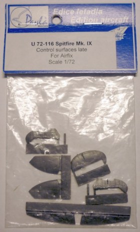 Spitfire Mk. IX Control surfaces late For Airfix
