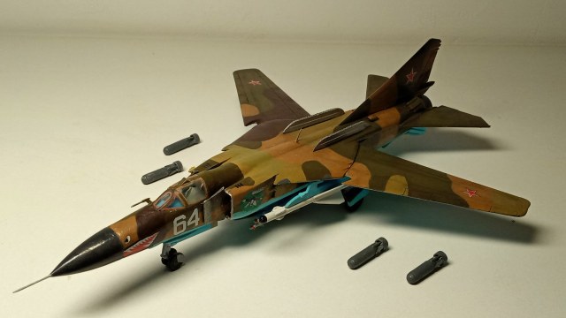 МиГ-23 МЛД №64 Баграм 1989г 1/72