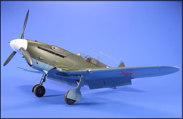 ЛаГГ–3 «белая 72» ст.лейтенанта Соколёнкова.