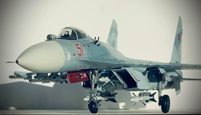 Су-27СМ3 борт "51 красный" 1:72 Звезда