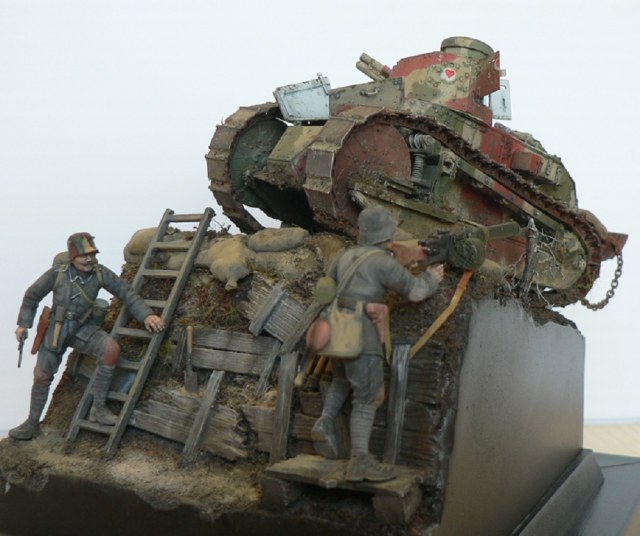 "За минуту до атаки."