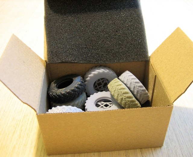 im35011 Imodelist 1/35 Шины Tyrex для гражданской версии К-4350 Мустанг