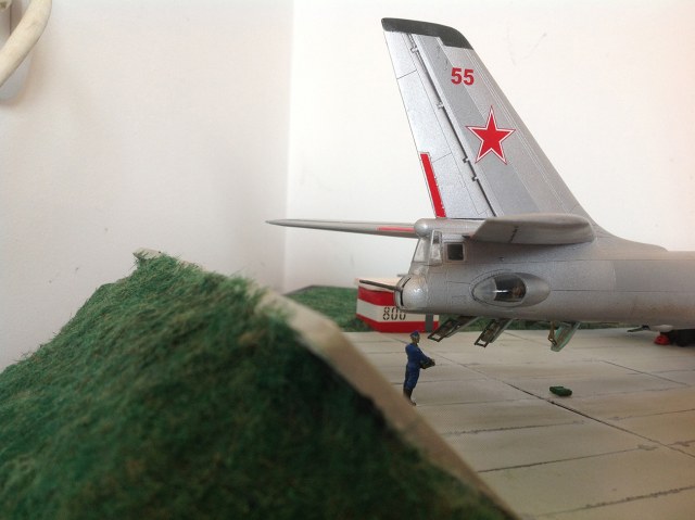 Диорама Ту-16-К-10.Аэродром "Гвардейское", Симферополь.