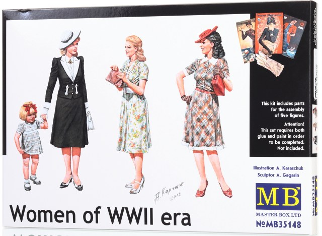 Сборная модель, Женщины второй мировой войны