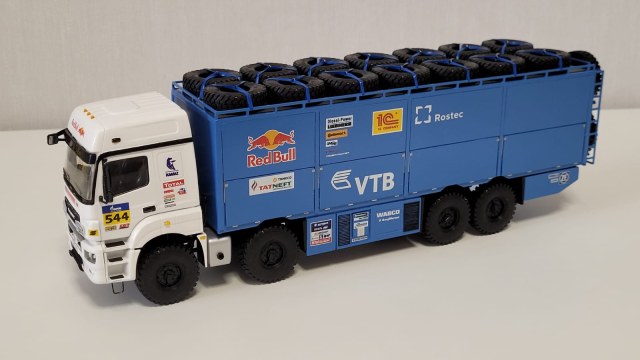 Камаз 65808 техничка команды КАМАЗ Мастер 2017г