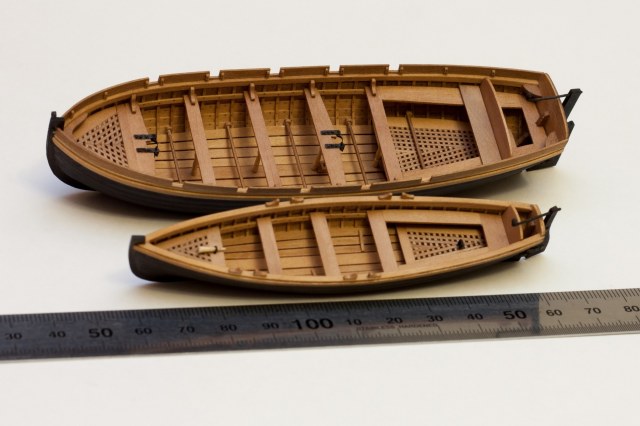 Шлюпки для брига "Меркурий"