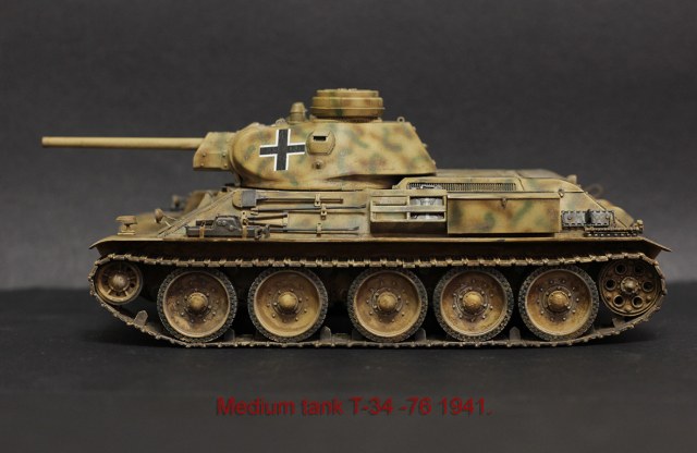 Medium tank T-34-76  m.1941.