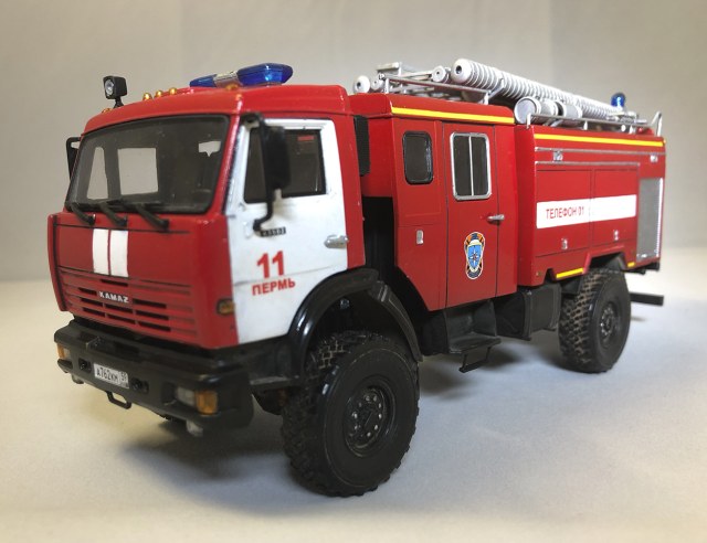 АЦ-3.0-40 Камаз 43502 Пожарная машина
