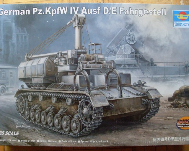 German Pz.KpfW IV D/E Fahrgestell
