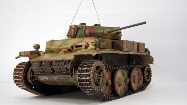 Лёгкий танк PzKpfw II Ausf L «Luchs», реставрация