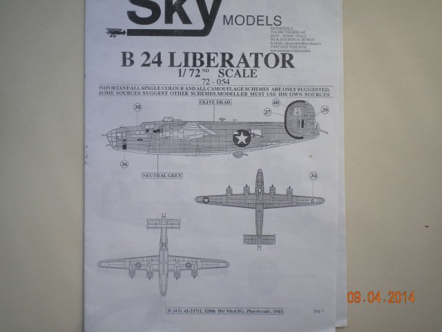 B-24 LIBERATOR