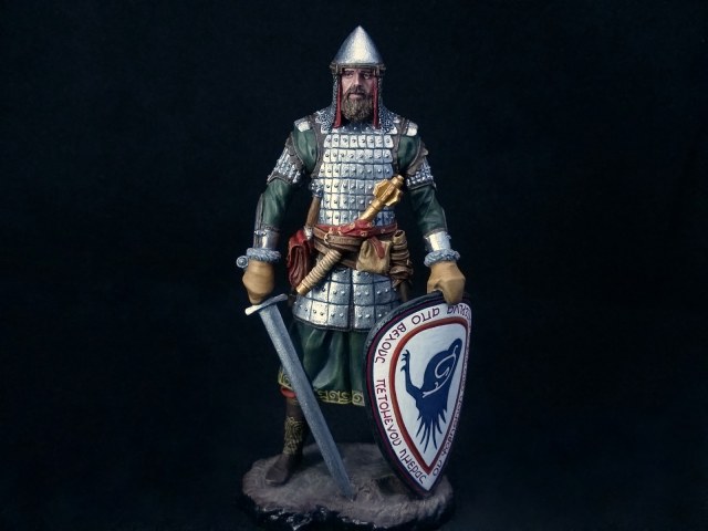 Воин старшей дружины белозерских князей, XIV век