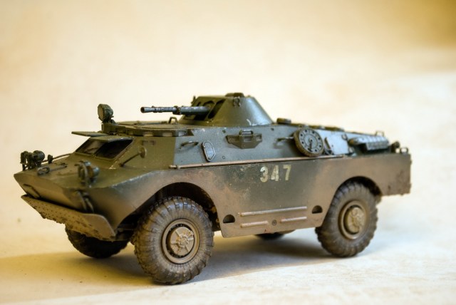 БРДМ-2 (Первый опыт моделирования)