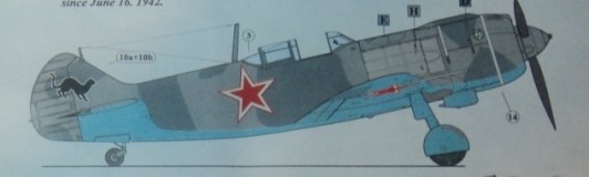 Ла-5Ф декали+смола